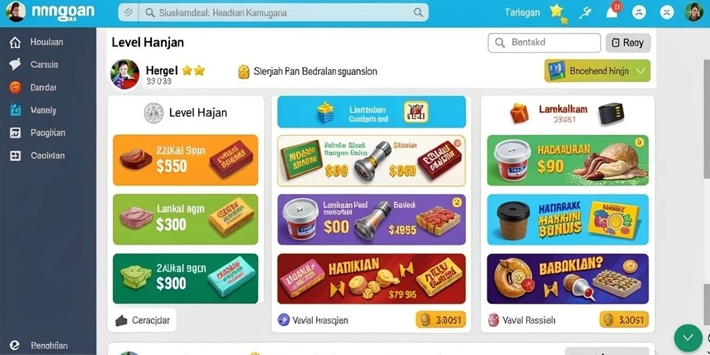 agenjitu - Tantangan menarik di setiap level permainan.