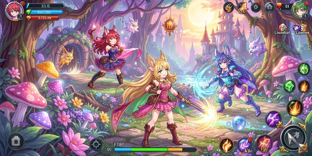 pgg68 - Screenshot saat bermain mode multiplayer dengan teman.