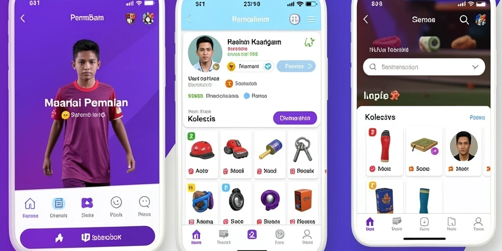winpkr - Menu permainan yang mudah diakses dan navigasi yang lancar.